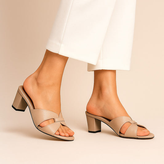 Velina Beige Sandal ZH-522