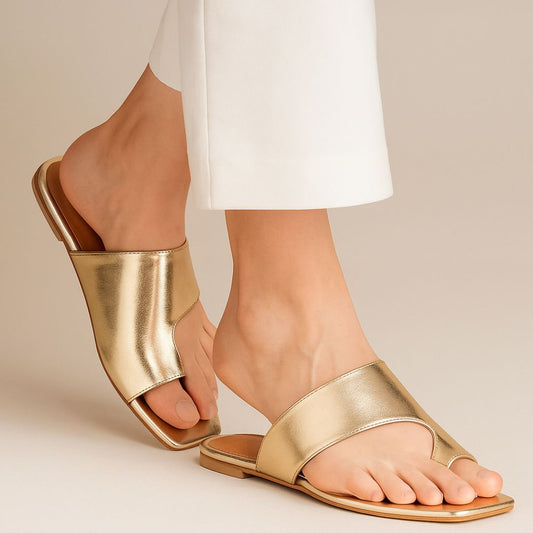 Golden Women Slipper WC87