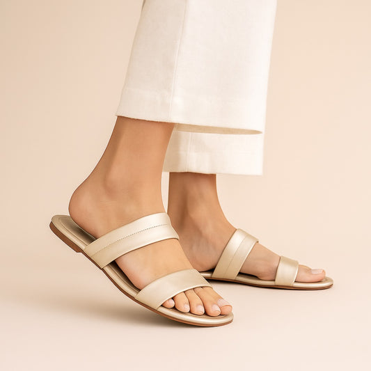 Golden Women Slipper WC74