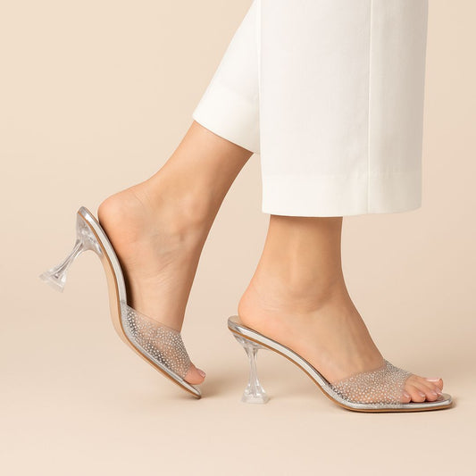 Silver Women Sandal Ws59