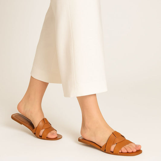 Mustard Women Slipper WC54