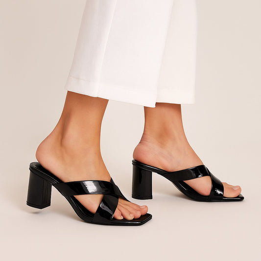 Black Women Sandal Ws55