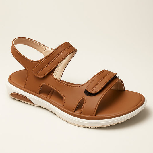 Brown Step Sandals ZW-1526