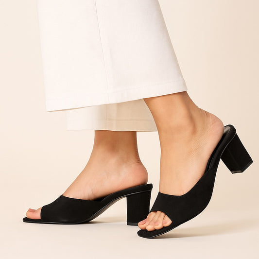 Black Women Sandal Ws73