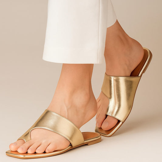 Golden Women Slipper WC87