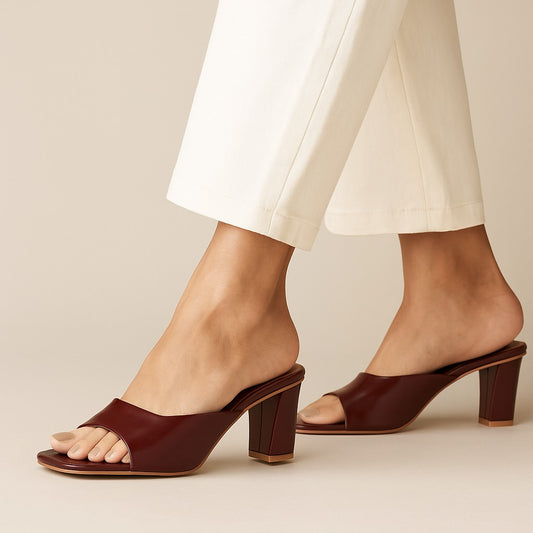 Maroon Women Sandal Ws73