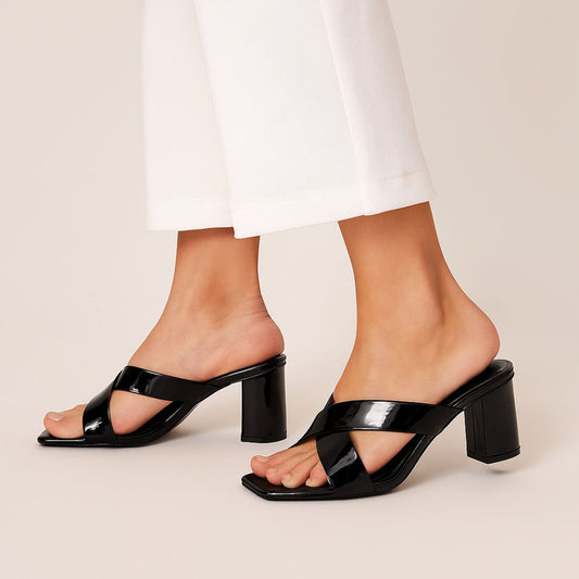 Black Women Sandal Ws55