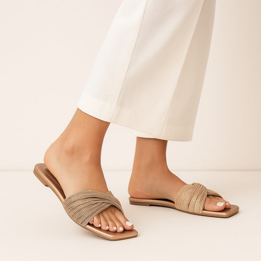 Peach Glimmer Slide ZF-106