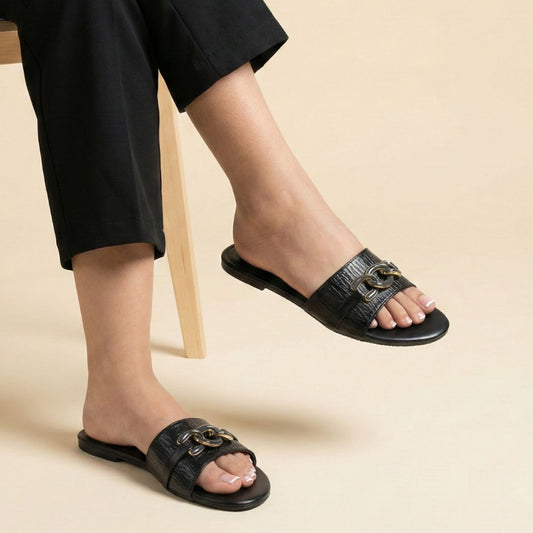 Black Chain Slides ZF-141