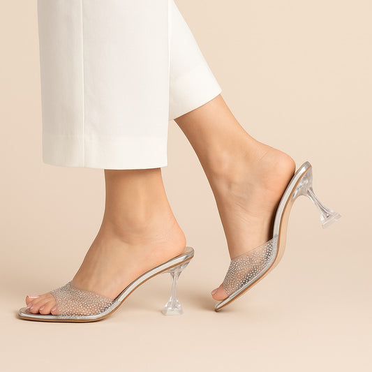 Silver Women Sandal Ws59